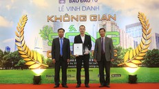  Đại diện lãnh đạo của 20 dự án được độc giả Báo Đầu tư bình chọn trong Chương trình vinh danh những “Không gian sống chuẩn mực”, 