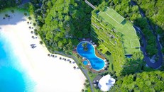 Phối cảnh dự án Flamingo Cát Bà Beach Resort.