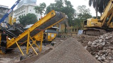 Dự án Grandeur Palace - Giảng Võ được lựa chọn là công trình đầu tiên áp dụng công nghệ nghiền, tái tạo chất thải rắn theo tiêu chuẩn EUR6