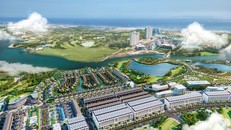 Khu biệt thự cao cấp One World Regency do Tập đoàn Đất Quảng và Công ty CP Đất Xanh Miền Trung phối hợp đầu tư phát triển.