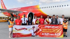 Vietjet đưa tàu bay A321neo ACF hiện đại nhất thế giới vào phục vụ hành khách mùa cao điểm Tết 2020