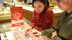 Sản phẩm vàng của DOJI được nhiều người lựa chọn để cầu may mắn dịp Thần Tài