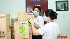 Bệnh viện Nhiệt đới tp HCM tiếp nhận các sản phẩm xà phòng rửa tay, chất tẩy rửa sàn nhà và các bề mặt… từ Unilever.