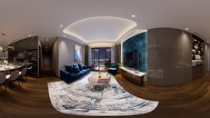 Toàn cảnh căn hộ mẫu 3 phòng ngủ tại The Matrix One