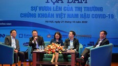 Toạ đàm thu hút đông đảo các nhà đầu tư, chuyên gia kinh tế, cơ quan quản lý nhà nước và các doanh nghiệp niêm yết.