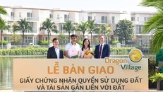 Cư dân nhận sổ hồng, địa ốc Phú Long khẳng định uy tín Nhà phát triển đô thị bền vững