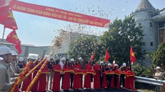 Tập đoàn Hòa Bình khánh thành đường mẫu cao tốc Đồng bằng sông Cửu Long