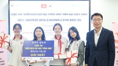 Shinhan đồng hành cùng cuộc thi "Diễn kịch vui học tiếng Hàn"