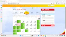 Vietjet đang mở bán hàng triệu vé máy bay giá 0 đồng phục vụ nhu cầu của hành khách (ảnh chụp màn hình)