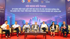 Đối thoại “Tuyên truyền, phổ biến, thực thi hiệu quả chính sách, pháp luật về đất đai, nhà ở, kinh doanh bất động sản”