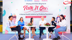 Các khách mời cùng tham gia thảo luận tại chương trình khởi động dự án Các khách mời cùng tham gia thảo luận tại chương trình Talk it Out.