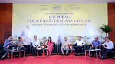 Quang cảnh Tọa đàm và GLTT "Hải Phòng - Tâm điểm bất động sản miền Bắc: Kịch bản ‘TP.HCM thứ 2’ của thị trường địa ốc". 