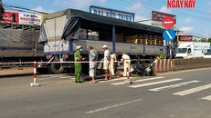 Hiện trường vụ tai nạn. Ảnh: Xuân Thời