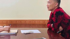 Huấn "Hoa hồng" tại cơ quan công an. Ảnh: Công an cung cấp