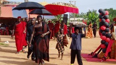 Ghana vốn nổi tiếng là quốc gia có thủ tục an táng phức tạp. (Nguồn: Getty).