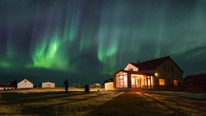 Hình ảnh cực quang huyền ảo ở Iceland. (Nguồn: Getty).