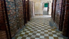 Một góc Bảo tàng Diệt chủng Tuol Sleng.