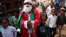 Đón Giáng sinh với người châu Phi