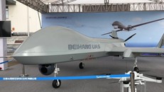 Mẫu drone BZK-005C của quân đội Trung Quốc có sức tải tới 300 kg. (Nguồn: Handout).