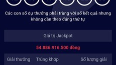 Giải đặc biệt tối 27/11, có giá trị gần 55 tỷ đồng