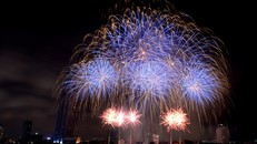 Một màn trình diễn pháo hoa tại Đà Nẵng năm 2015. Ảnh: Lê Hiếu