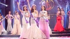 Nguyễn Thị Thành (bên phải) đoạt danh hiệu á khôi 1. Ảnh: LQTT 