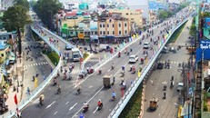 TP Hồ Chí Minh lập rào kéo di động giảm kẹt xe cầu chữ Y