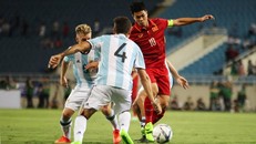 Công Phượng chưa thể hiện nhiều trước U20 Argentina