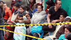 Sập hầm than tại Colombia, nhiều người mất tích. Ảnh: EPA