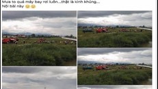 Tài khoản Facebook Phạm Thị Mùi tung tin đồn "máy bay rơi ở Nội Bài"
