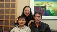 Oô giáo Thu Nguyệt và học trò của mình