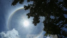 Xuất hiện quầng sáng lạ xung quanh Mặt Trời 
