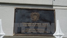 Tổng lãnh sự quán Nga tại San Francisco, Mỹ ngày 31/8 vừa qua. (Ảnh: THX/TTXVN)