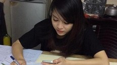 Bức ảnh đi kèm dòng tâm sự của Kim Anh khiến nhiều người chú ý