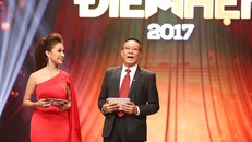 Vân Hugo lần đầu dẫn chương trình trao giải cùng MC kỳ cựu Lại Văn Sâm.