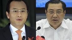 Bí thư Đà Nẵng Nguyễn Xuân Anh và Chủ tịch UBND TP Huỳnh Đức Thơ.