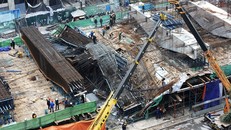 Vụ sập giàn giáo Fomosa là vụ tai nạn lao động nghiêm trọng năm 2015