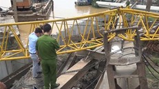 Vụ đứt dây cáp cẩu dầm cầu Ba Vì – Việt Trì, 2 công nhân chết