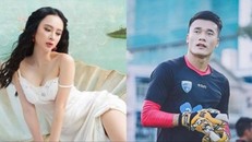 Thủ môn Tiến Dũng hồi đáp lời tỏ tình của Angela Phương Trinh