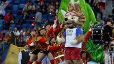 Sói Zabivaka là linh vật của World Cup 2018 tổ chức tại nước Nga