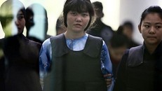 Đoàn Thị Hương tại tòa: Ảnh: AP