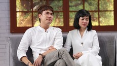 Kiều Minh Tuấn và Cát Phượng xúc động khi nói đến chuyện sinh con.