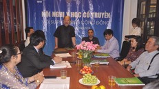 Toàn cảnh hội nghị sáng 26/4 (Ảnh: Đức Hiển)