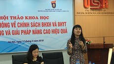 ThS Dương Ngọc Ánh - Phó Giám đốc Trung tâm truyền thông, BHXH Việt Nam báo động về tình trạng HSSV không tham gia BHYT