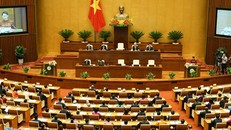 Kỳ họp thứ 5 Quốc hội khóa XIV khai mạc sáng 21/5. Ảnh: Thắng Quang.