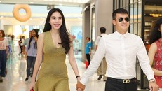 Thủy Tiên mặc cây hàng hiệu gần 300 triệu sánh đôi bên Công Vinh