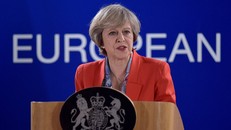 Thủ tướng Anh Theresa May. Ảnh: Reuters