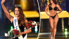 Cuộc thi Hoa hậu Mỹ thành lập từ năm 1921 và chính thức 'xóa sổ' trang phục áo tắm từ mùa giải năm nay. Trong ảnh là Cara Mund, người đang giữ vương miện Miss America.
