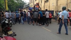 Hiện trường vụ tai nạn. Ảnh: Trịnh Tiến Hưng