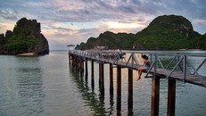 Giới trẻ miền Bắc ‘đứng ngồi không yên’ với cảnh đẹp Đảo Nam Cát